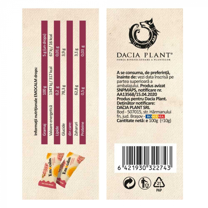 EMOCALM  DROPS / BUCATA [3]