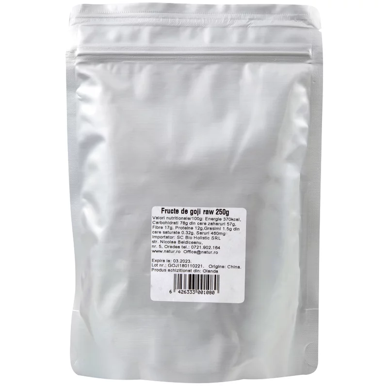 GOJI BERRIES RAW 250G [2]