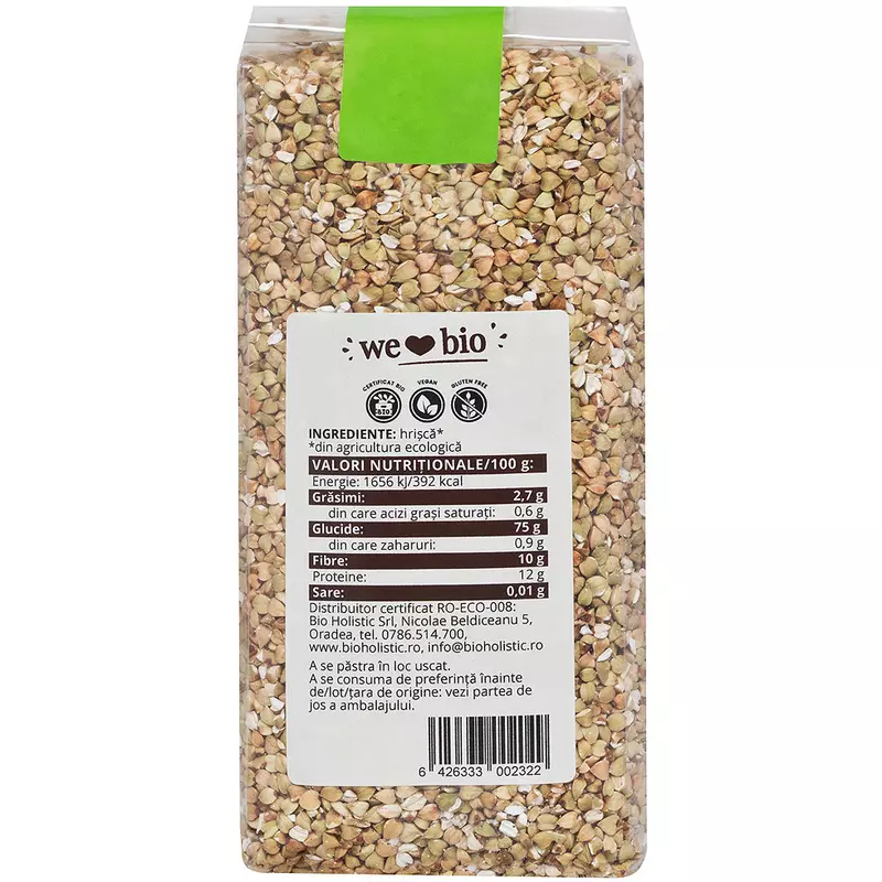 HRISCA RAW BIO 500G [2]