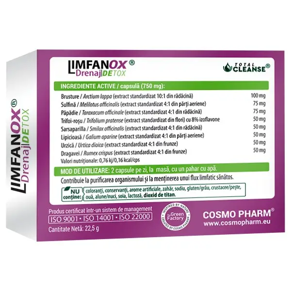 LIMFANOX 750MG 30 CPS [2]