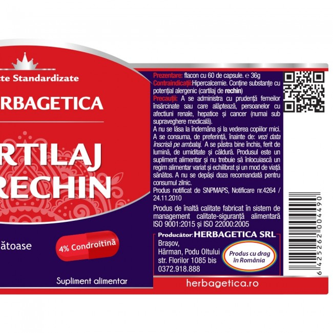 PACHET CARTILAJ DE RECHIN 60 CPS +10 CPS [3]