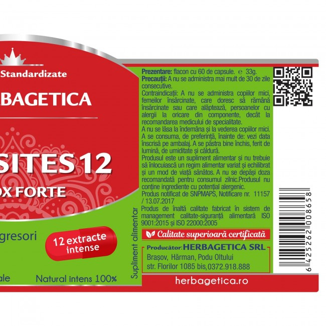 PARASITES 12 DETOX FORTE 60 CPS [3]