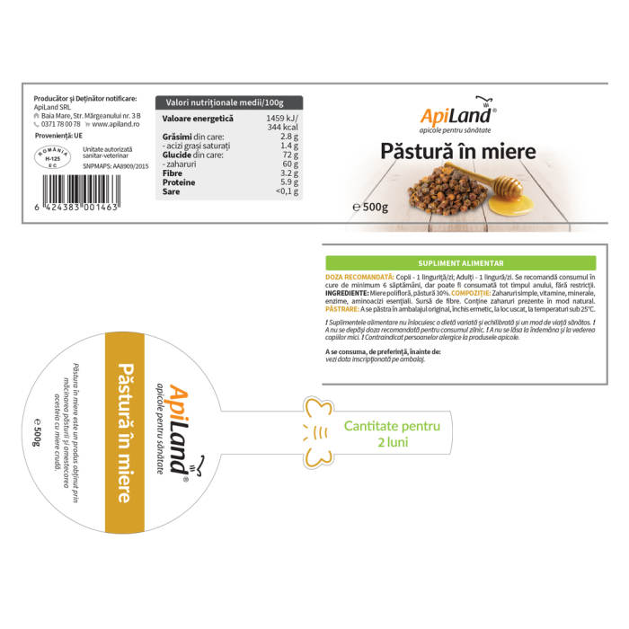 PASTURA IN MIERE 500 G [2]