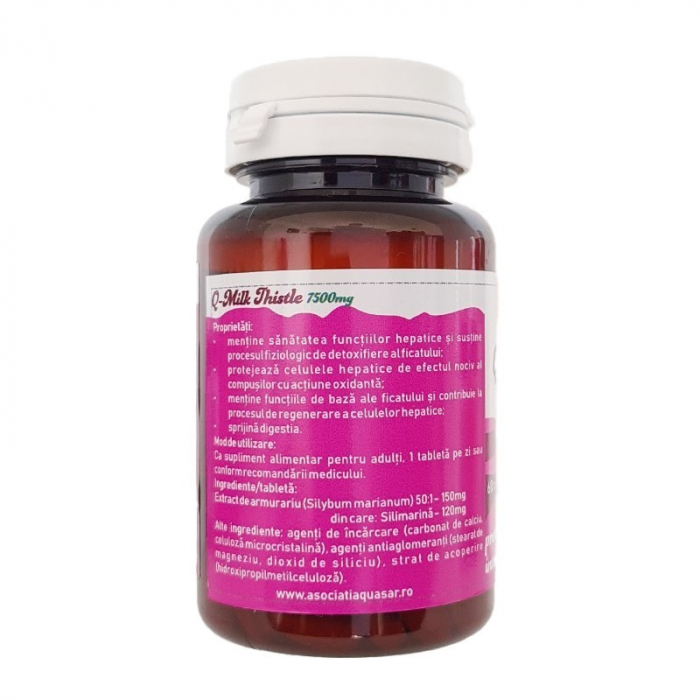 Q-MILK THISTLE 7500MG 60TB KOTYS [2]