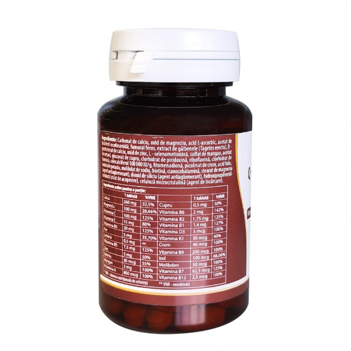 Q-MULTIVITAMINE SI MINERALE PREMIUM COMPLEX 60TB KOTYS [2]