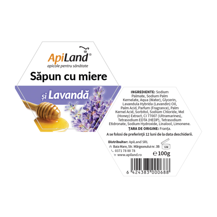 SAPUN CU MIERE SI LAVANDA 100 G [2]