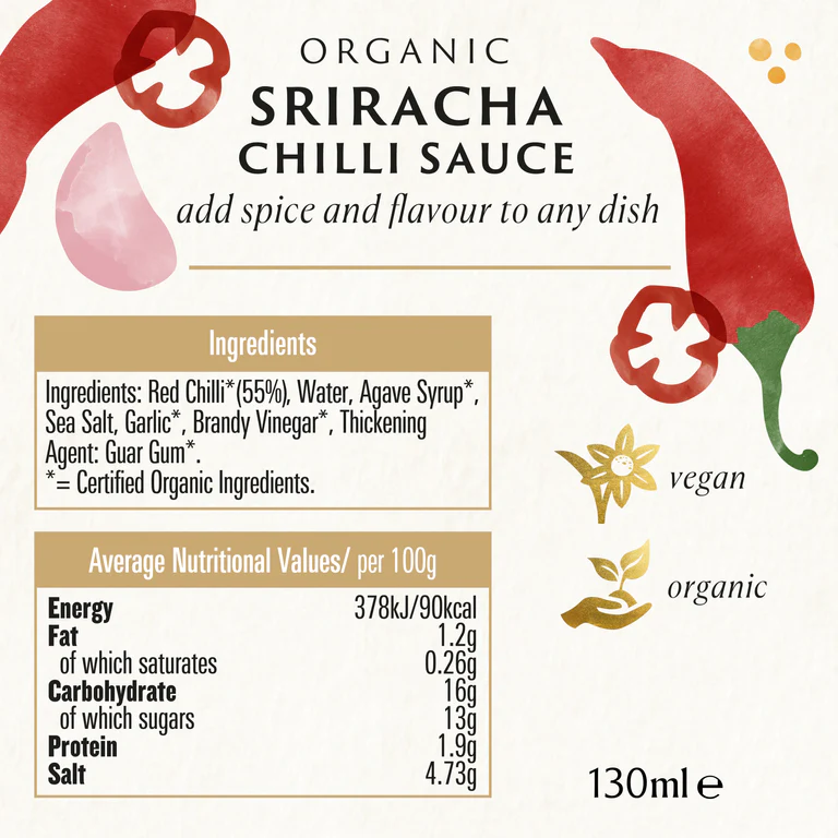 SOS DE CHILLI SRIRACHA BIO 130 ML BIONA [2]