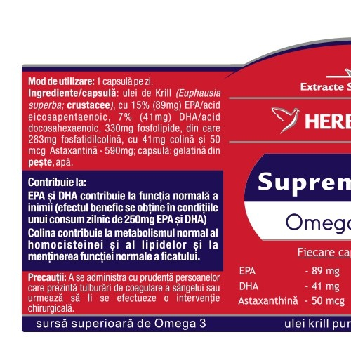 SUPREME KRILL OMEGA 3 FORTE 30 CPS [2]