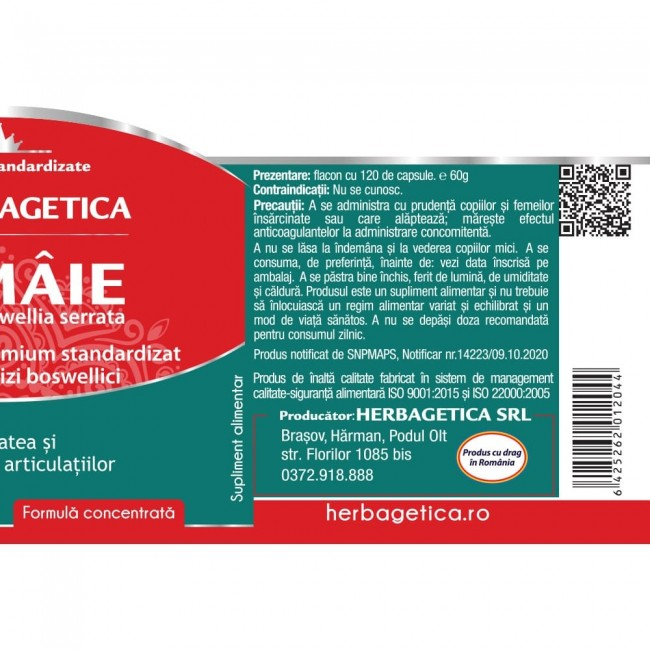 TAMAIE BOSWELLIA SERRATA 120 CPS [3]