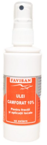 ULEI CAMFORAT 10%-ULEI PENTRU PIELE  (FRECTIE) 100 ML [1]