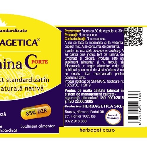 VITAMINA C FORTE 400 MG 60 CPS [3]