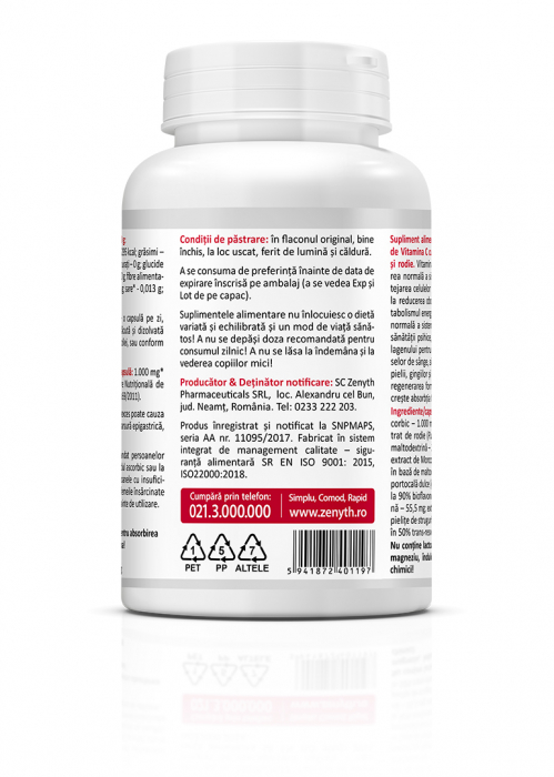 VITAMINA C RODIE 60CPS [2]