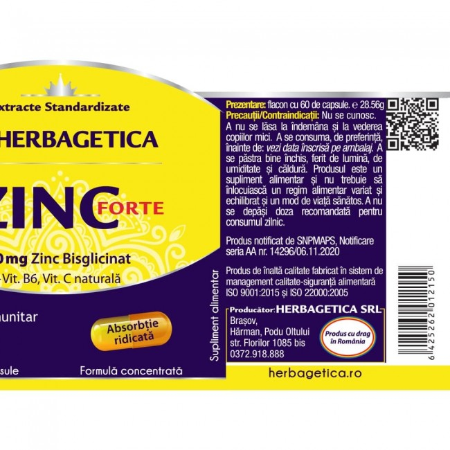 ZINC FORTE 60 CPS [3]