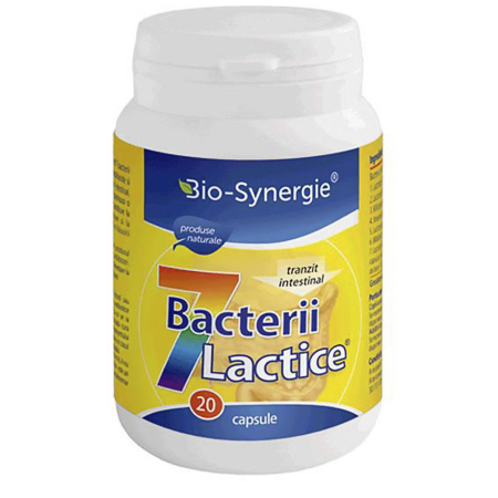 Suplimente - 7 BACTERII LACTICE 20 CPS