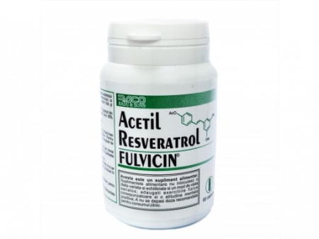 Capsule, Comprimate - ACETIL RESVERATROL CU FULVICIN 60CPS