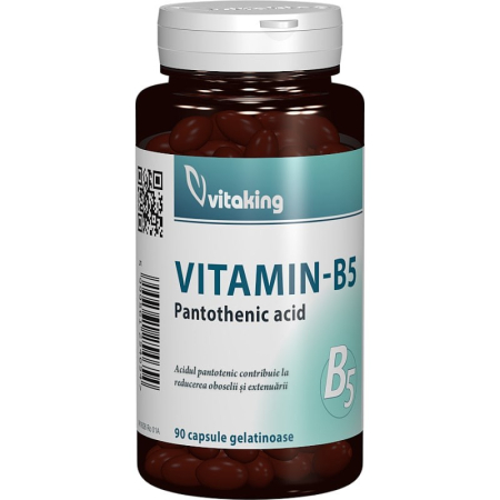 Capsule, Comprimate - ACID PANTOTENIC B5 200MG 90CPS