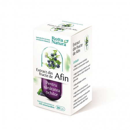 Suplimente - AFIN EXTRACT FRUCTE 30 CPS
