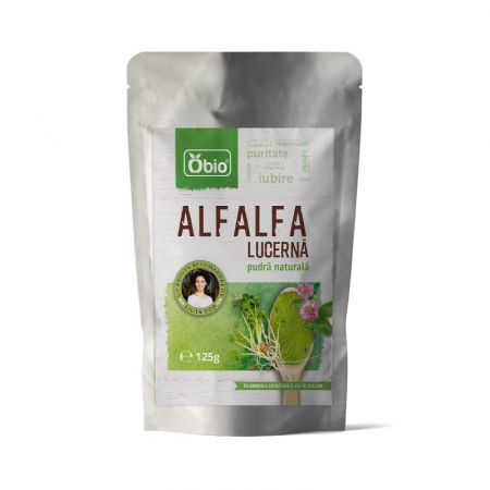 Produse BIO - ALFALFA (LUCERNA) PULBERE 125 G