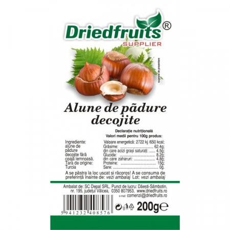 Nuci, Semințe - ALUNE PADURE 200 G