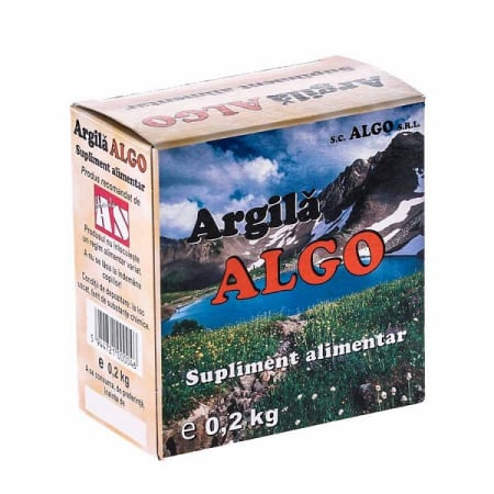 Suplimente - ARGILA ALGO 200 G