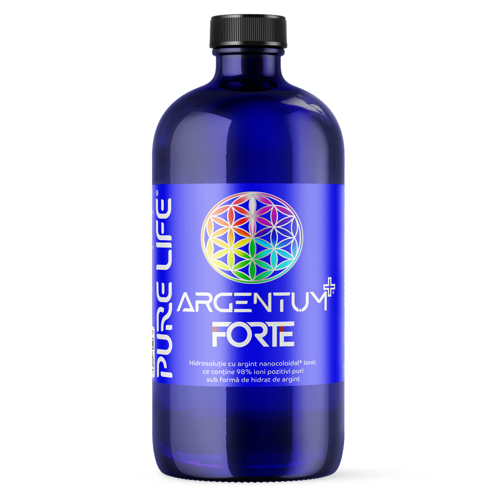 Argint coloidal - ARGENTUM FORTE 25 PPM 480 ML