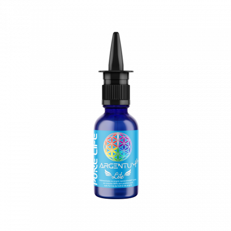 Argint coloidal - ARGENTUM LITE 5 PPM 30 ML CU PULVERIZATOR NAZAL