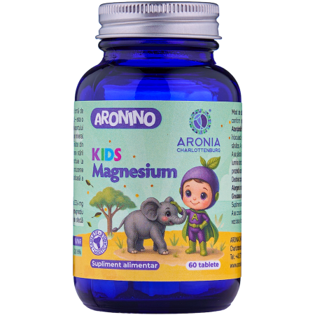 Mamici si Copii - ARONINO KIDS Magnesium 60 tablete masticabile