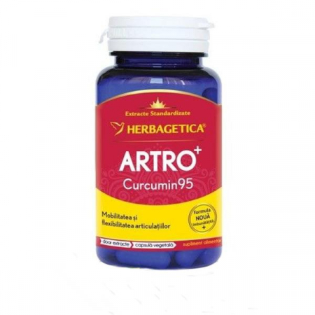 Sistemul osos si articulatii - ARTRO+ CURCUMIN95 60 CPS