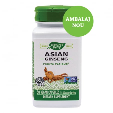 Suplimente - ASIAN GINSENG 50 CPS