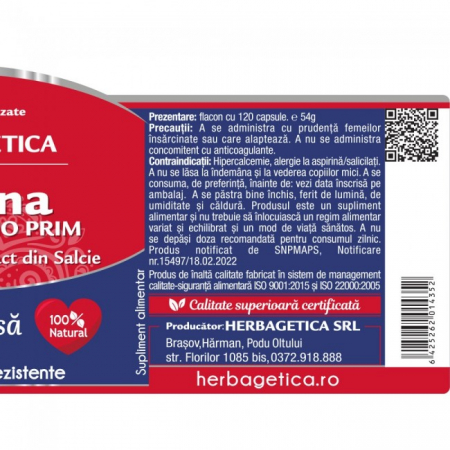 ASPIRINA NATURALA CARDIO 120 CPS [2]