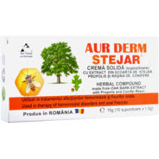 AUR D-SUPOZITOARE S" 1,5G*10