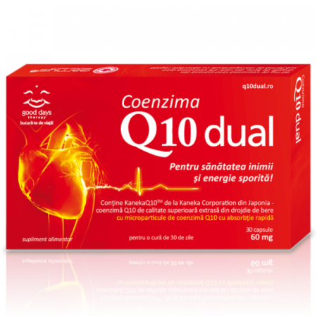 Suplimente - BARNY`S COENZIMA Q10 DUAL 60 MG 30 CPS