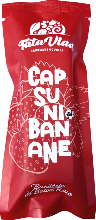 Alimentare - BATON CU CAPSUNI SI BANANE 45G