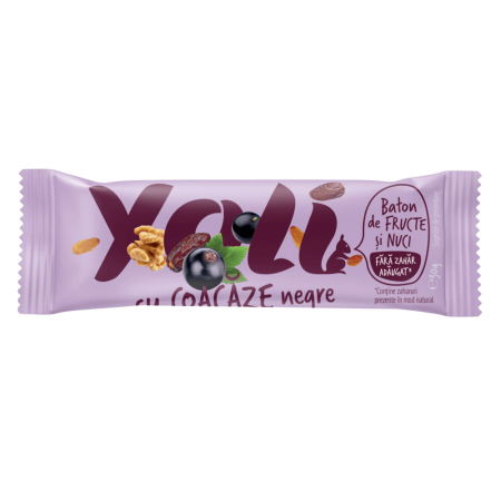 BATON DE FRUCTE SI NUCI CU COACAZE 30G