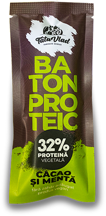 Alimentare - BATON PROTEIC CU CACAO SI MENTA 45G