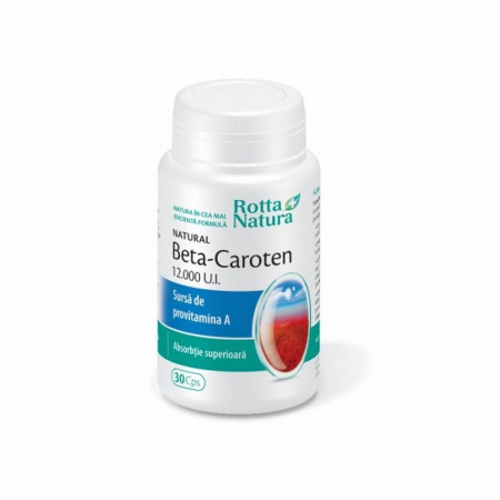 Suplimente - BETA-CAROTEN NATURAL 12000 U.IX 30 CPS