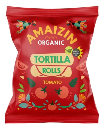 Alimente - CHIPSURI DE PORUMB CU AROMA DE ROSII FARA GLUTEN BIO 100 G
