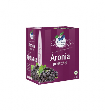 Băuturi - BIO SUC PUR DE ARONIA 3L