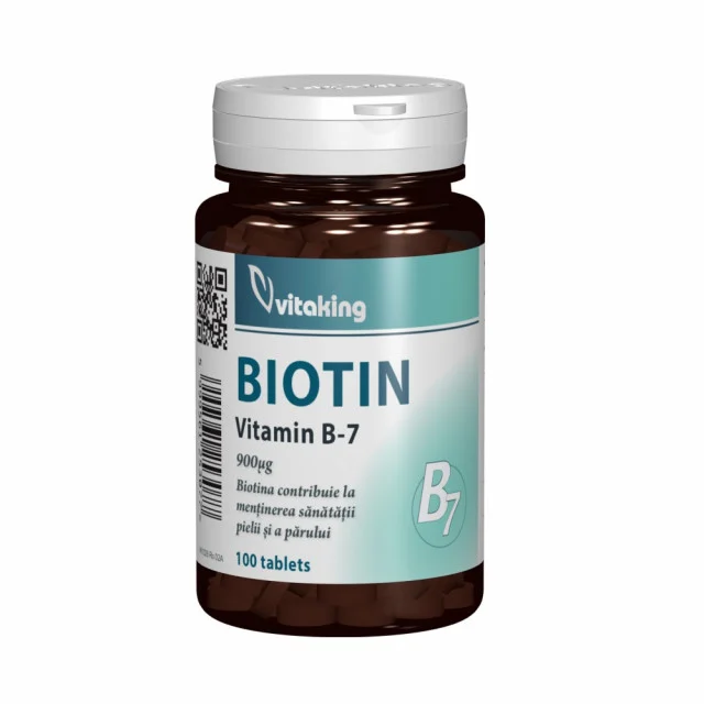 Capsule, Comprimate - BIOTINA B7 900MCG 100CPR