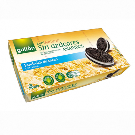 Alimentare - BISCUITI GULLON  CU CREMA FARA ZAHAR 210 G