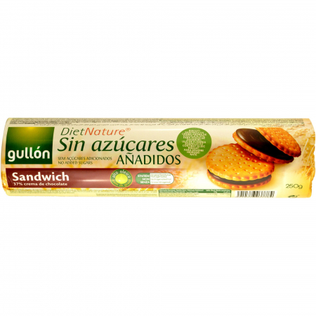 Alimentare - BISCUITI GULLON SANDWICH CU CREMA CIOCOLATA 250 G