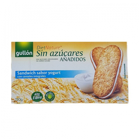 Suplimente - BISCUITI GULLON SANDWICH CU IAURT 220 G
