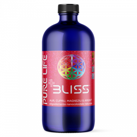 Argint coloidal - BLISS (AU, AG, MG, CU) 35 PPM 480 ML