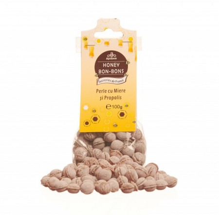Apicole - BOMBOANE MIERE&amp;PROPOLIS 100G