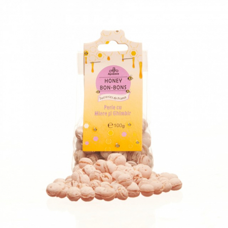 Alimentare - BOMBOANE MIERE SI GHIMBIR 100 G