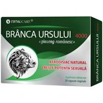 Afectiuni - BRANCA URSULUI 4000 MG 30 CPS 1+1-50%