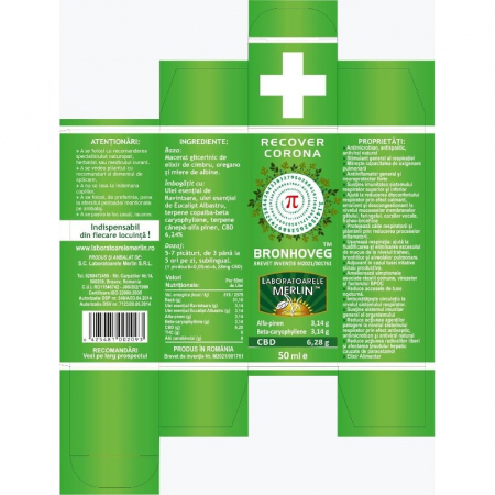 Sistemul respirator - BRONHOVEG 50 ML