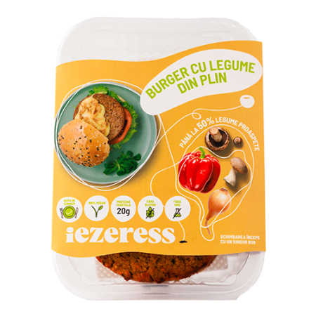 BURGER VEGAN PLIN DE LEGUME 200g