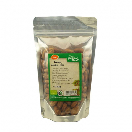 Produse BIO - CACAO BOABE BIO 250G