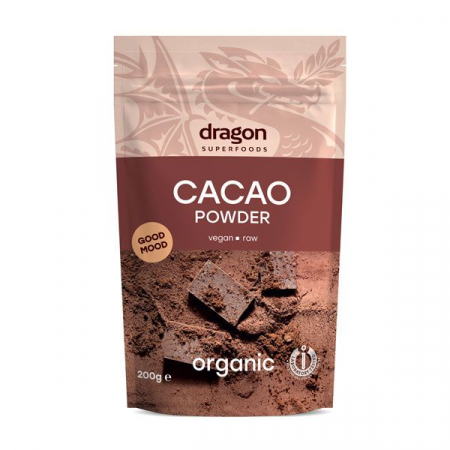 Produse BIO - CACAO PUDRA RAW BIO 200 G
